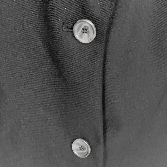 Future Collective Tuxedo Jacket Single Breasted 2 Button Black Size 1X Notched - Picture 4 of 11